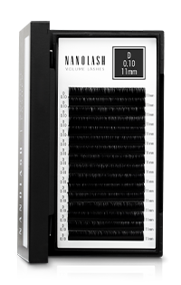 Pestanas falsas para o método de extensão de volume das pestanas