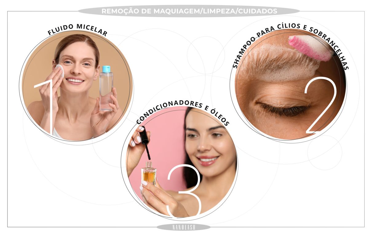 como cuidar das pestanas enquanto remove a maquilhagem